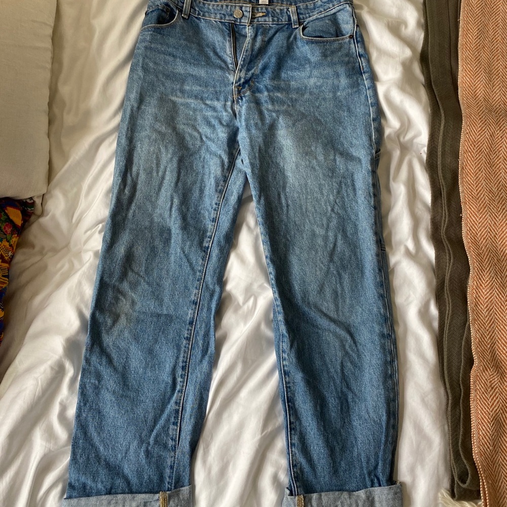 Urban Outfitters High-Rise Carpenter’s Pants